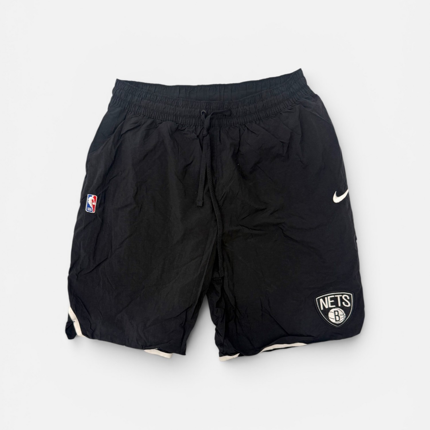 Nike NBA Brooklyn Nets Μαύρη Basketball Βερμούδα